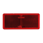 Reflex Rektangulär Röd