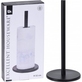 Hushållsrulle hållare Svart