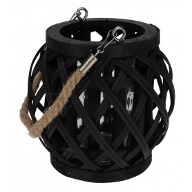 Bambulyckta liten Svart