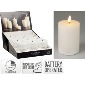 Blockljus Maja Led 75x100