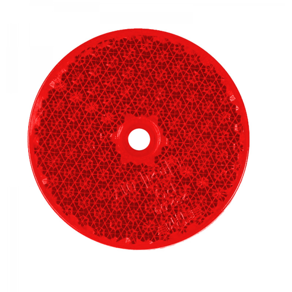 Reflex rund röd
