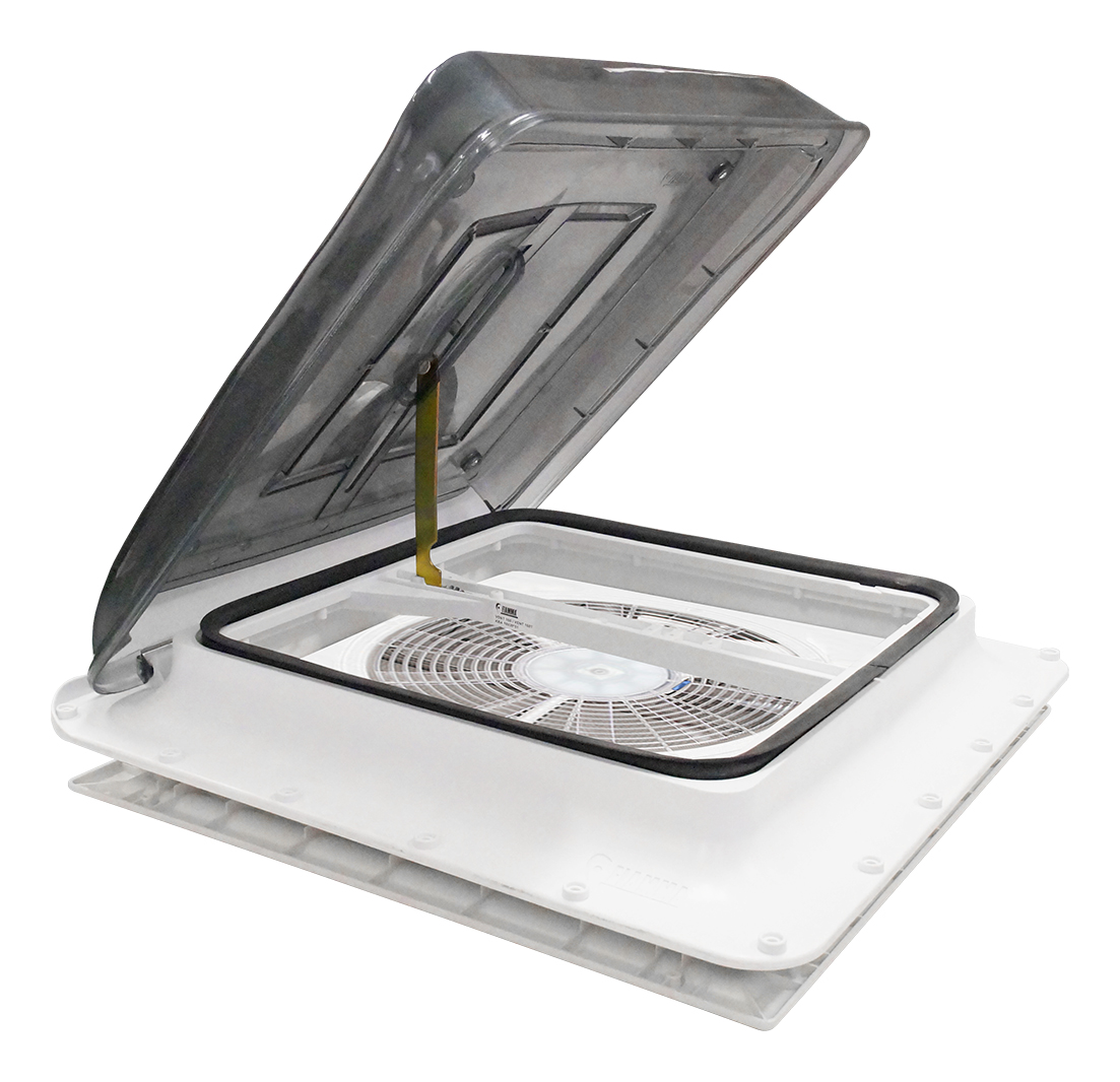 Takluckesats Fläkt 40x40cm klar Fiamma – produktbild