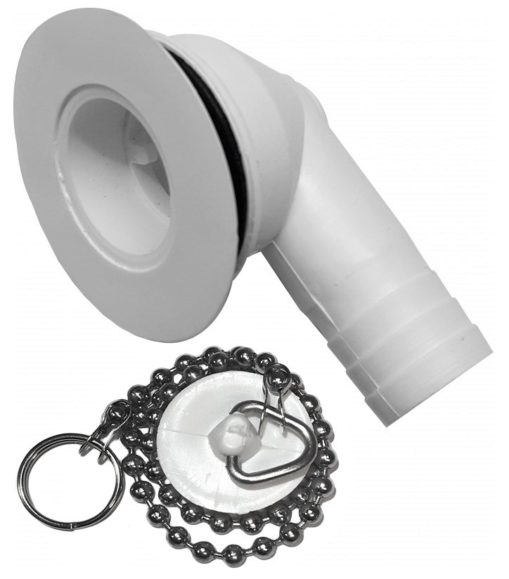 Bottenventil vinklad 19mm FAP – produktbild