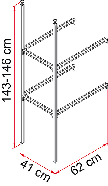Garagesystem upgrade Fiamma – produktbild 2