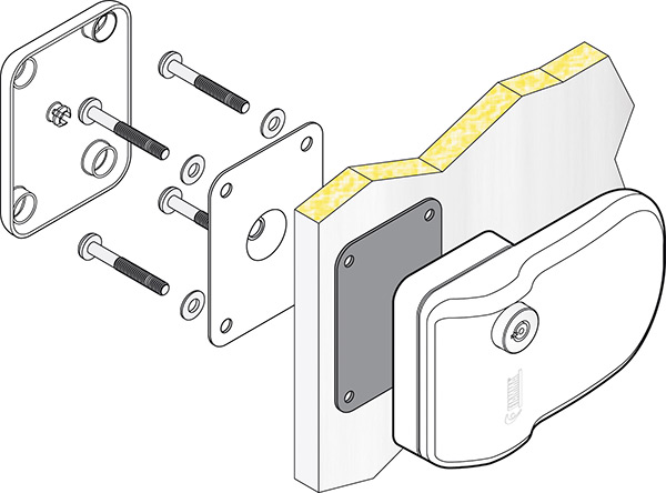 Fiamma Safe Door Frame 3 – produktbild 2
