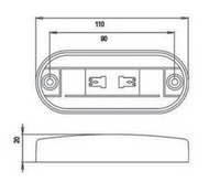 Sidomarkeringsljus LED 12v Jokon – produktbild 2