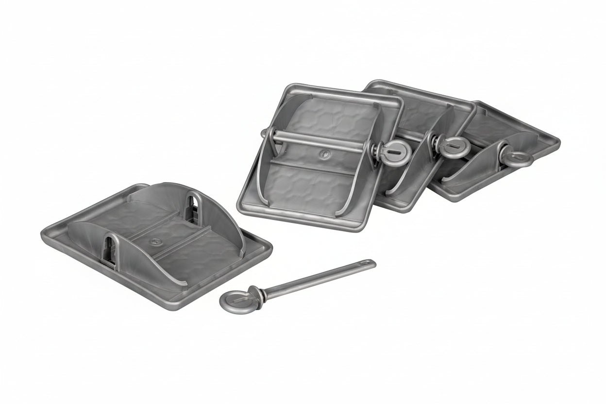 Stödbensplatta Brunner 4-pack – produktbild