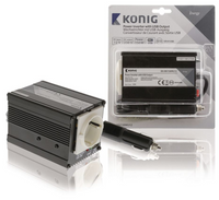 Strömomvandlare 12V-230V - 150w König – produktbild