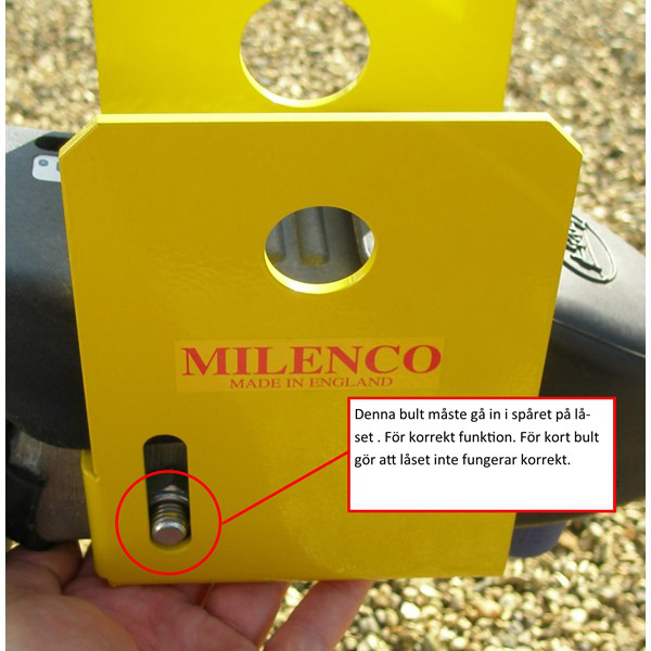 Milenco Kopplingslås till WS3000