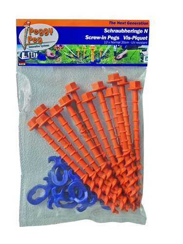 Peggy Peg markskruv 12-pack Husvagn Svensson – produktbild