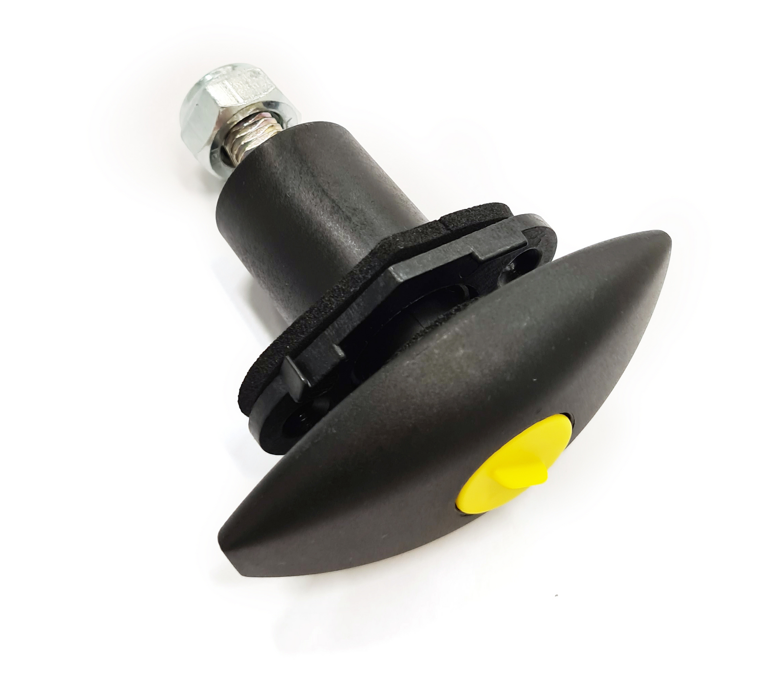 Garagenschloss Oval schwarz „Klick“