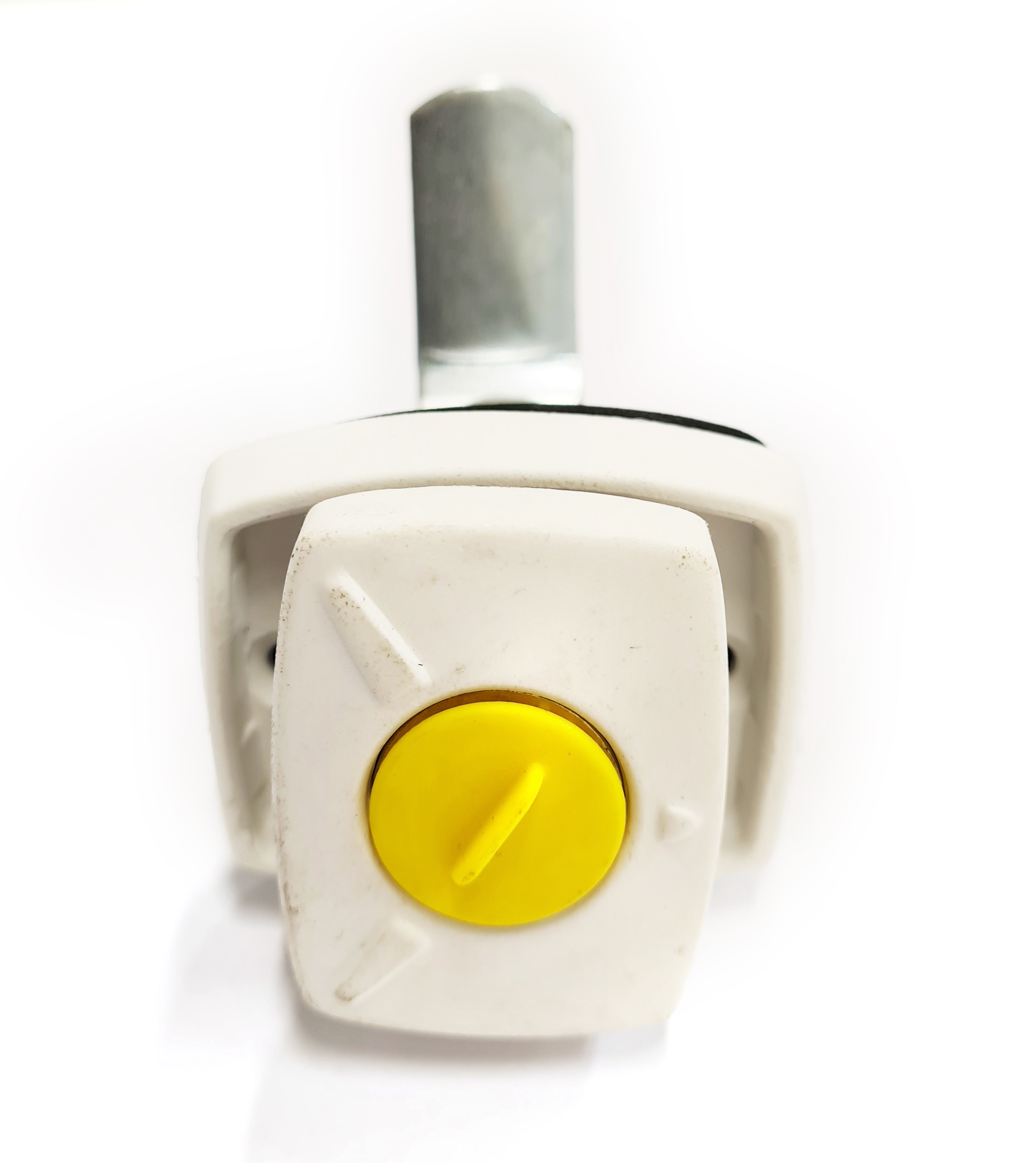 Garagenschloss Rechteckig weiß „klick“