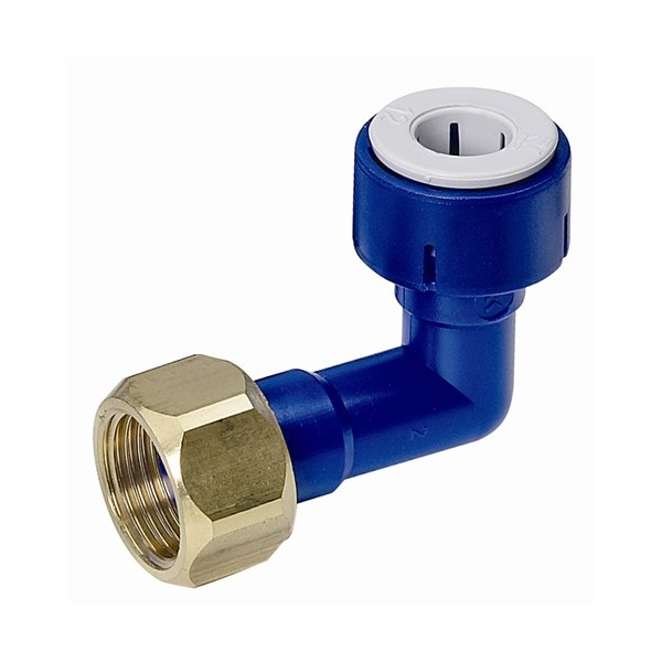 Uniquick vinkelkoppling 12mm med mutter Reich – produktbild