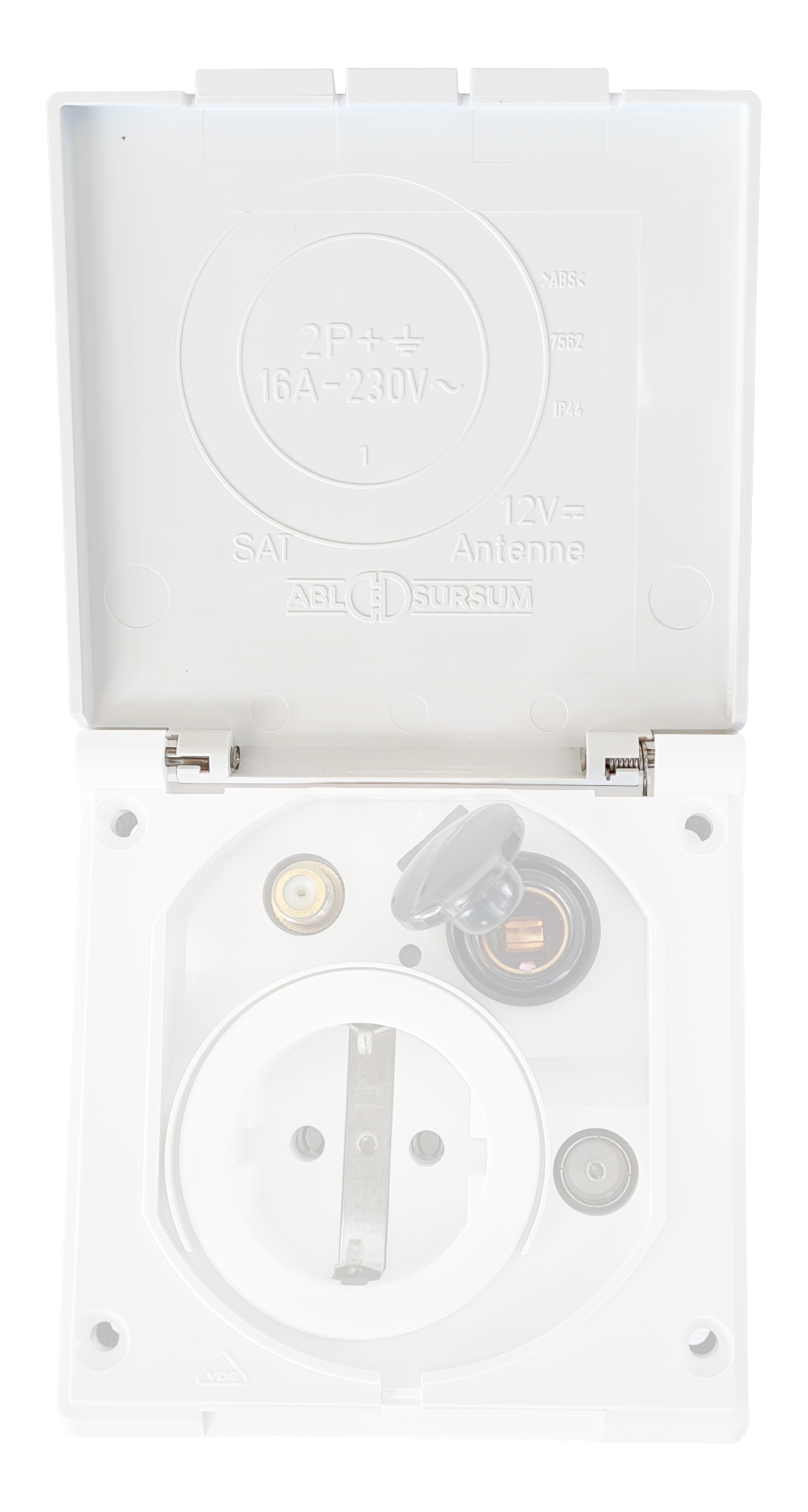 Deckel für Kombisteckdose