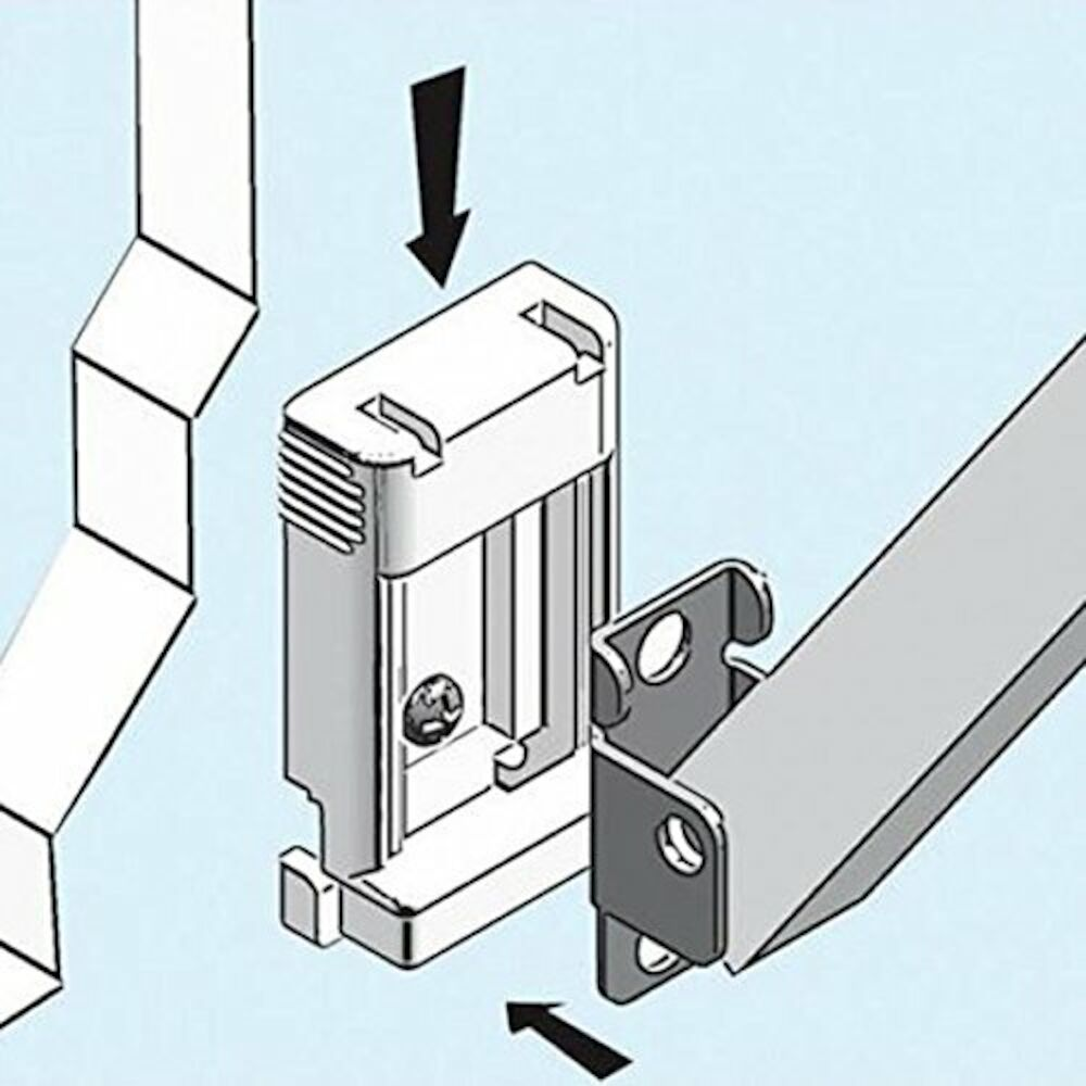 Monteringsbeslag Thule plast 2-pack – produktbild
