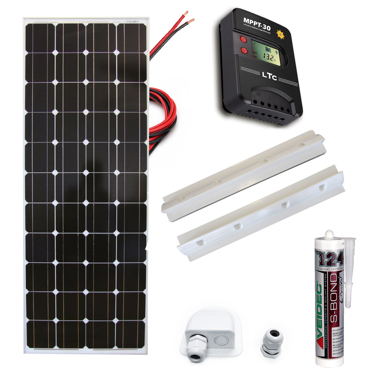 Solcellskit 320 w (Komplett) LTC – produktbild