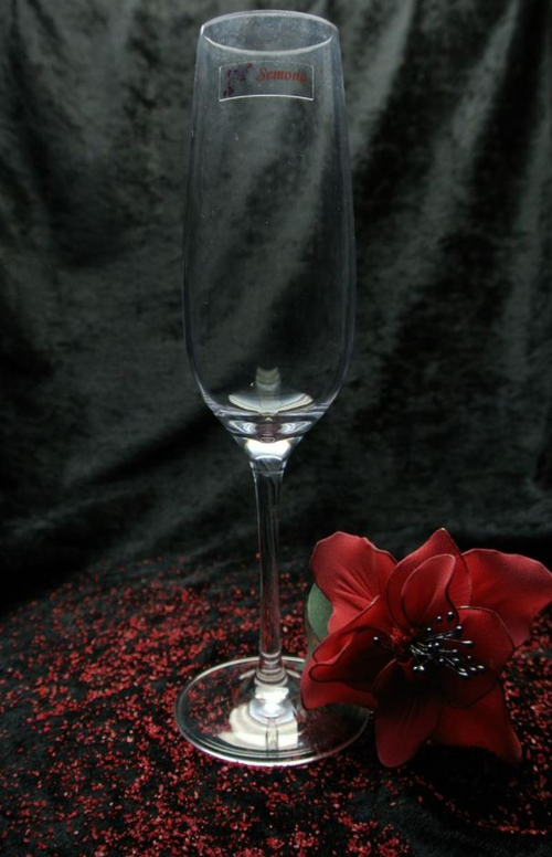 Champagneglas Husvagn Svensson – produktbild