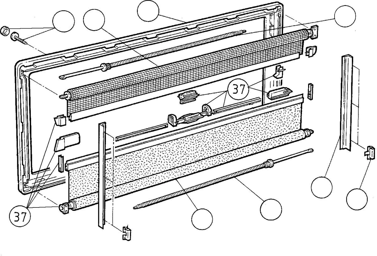Låssats S3/S4 Dometic – produktbild 2