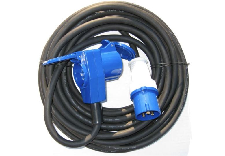 EU-KABEL CEE 20m VINKLAD Holiday Fritid – produktbild