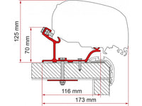 Adapterskena Markis F45, F80 Fiamma – produktbild 6