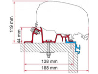 Adapterskena Markis F45, F80 Fiamma – produktbild 13