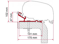 Adapterskena Markis F45, F80 Fiamma – produktbild 16