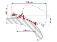 Adapterskena Markis F45, F80 Fiamma – produktbild 21