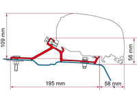 Adapterskena Markis F45, F80 Fiamma – produktbild 22