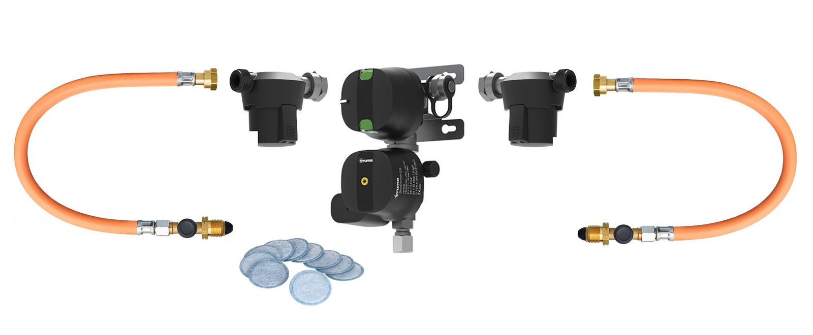 Gasolregulator vertikal (komplett) Truma – produktbild