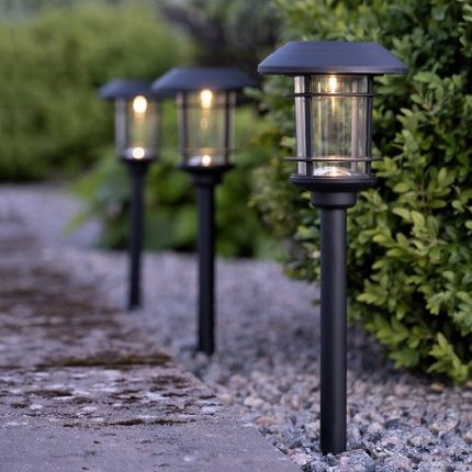 Solarleuchte mit Erdspieß