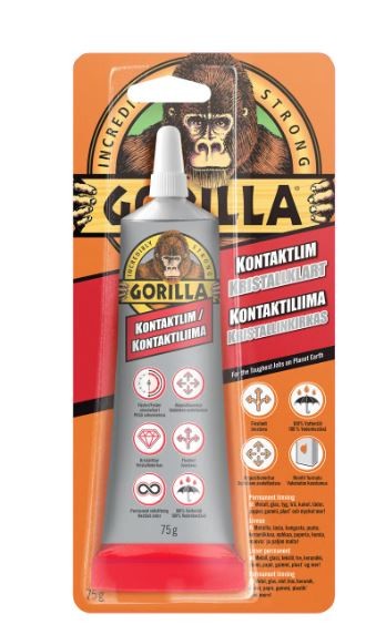 Gorilla Kontaktlim 75g – produktbild