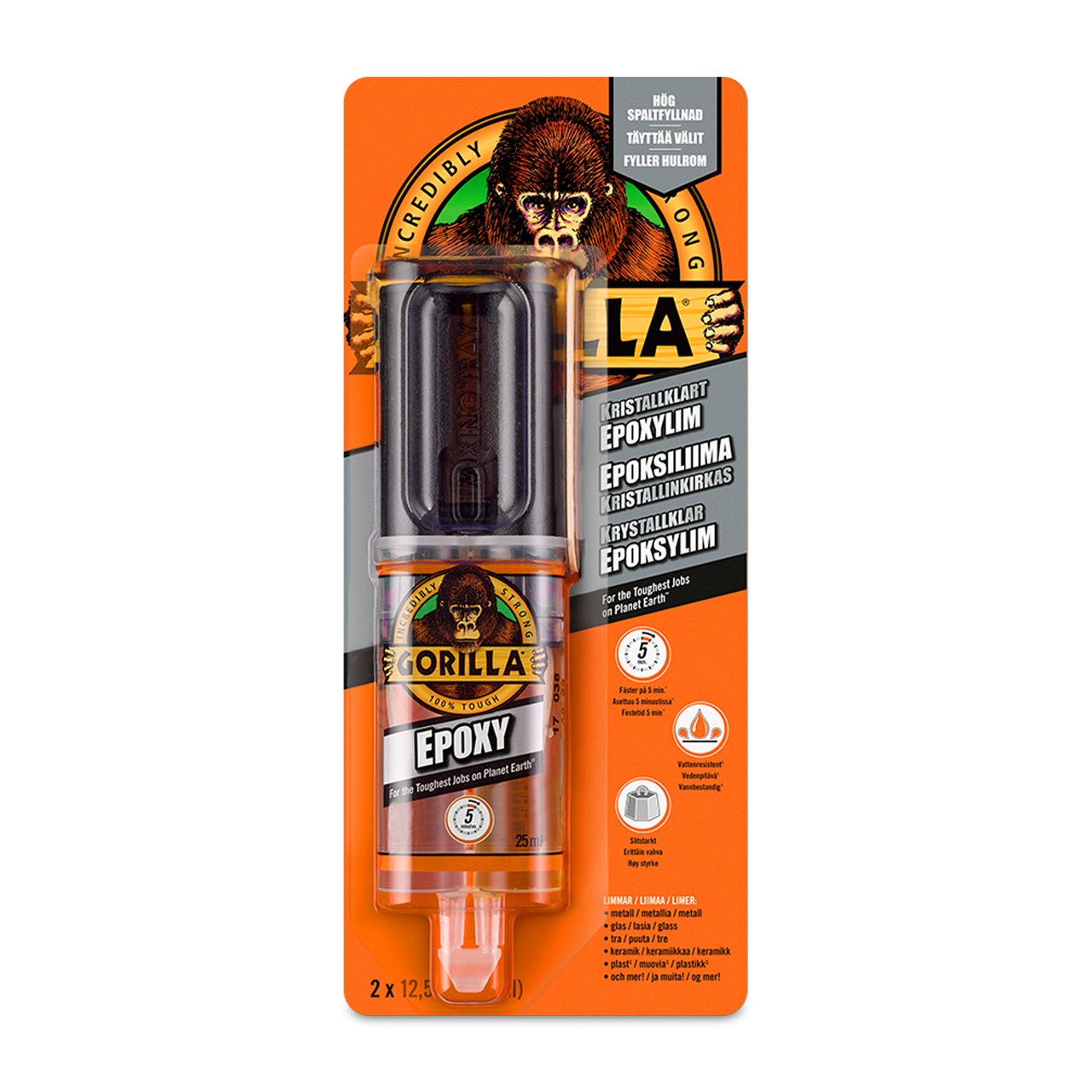 Gorilla Lim Expoxy 25ml – produktbild