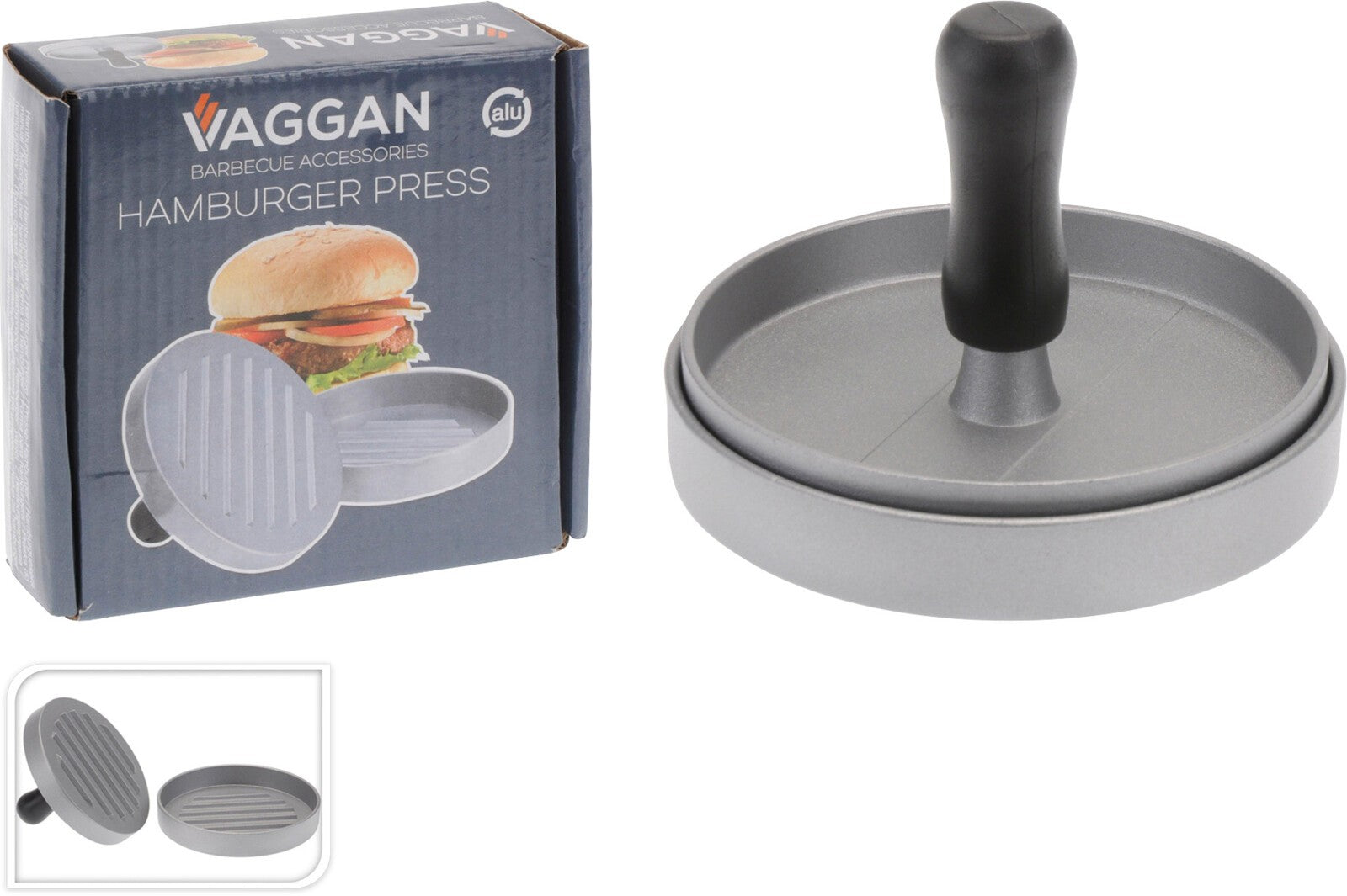 Hamburgerpress Husvagn Svensson – produktbild