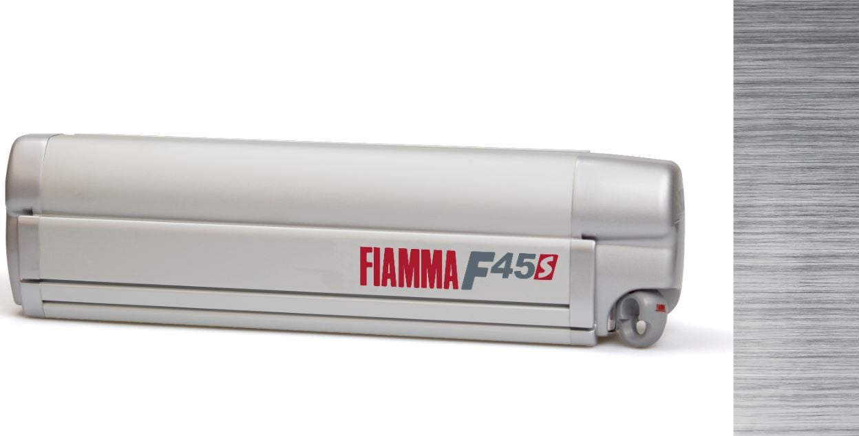 Husbilsmarkis F45S Boxfärg-Titanium Fiamma – produktbild
