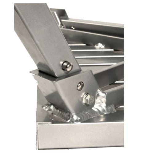 Enstegstrappa Alum. 48x37x22cm Carbest – produktbild 3