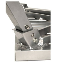 Enstegstrappa Alum.48x30x23cm Carbest – produktbild 3