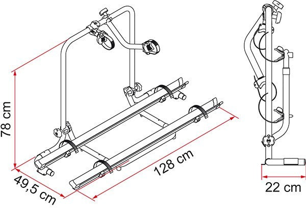 Cykellställ Garage Plus Fiamma – produktbild 2