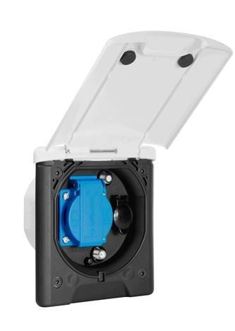 Kombinationsbox med 230V shuko Husvagn Svensson – produktbild