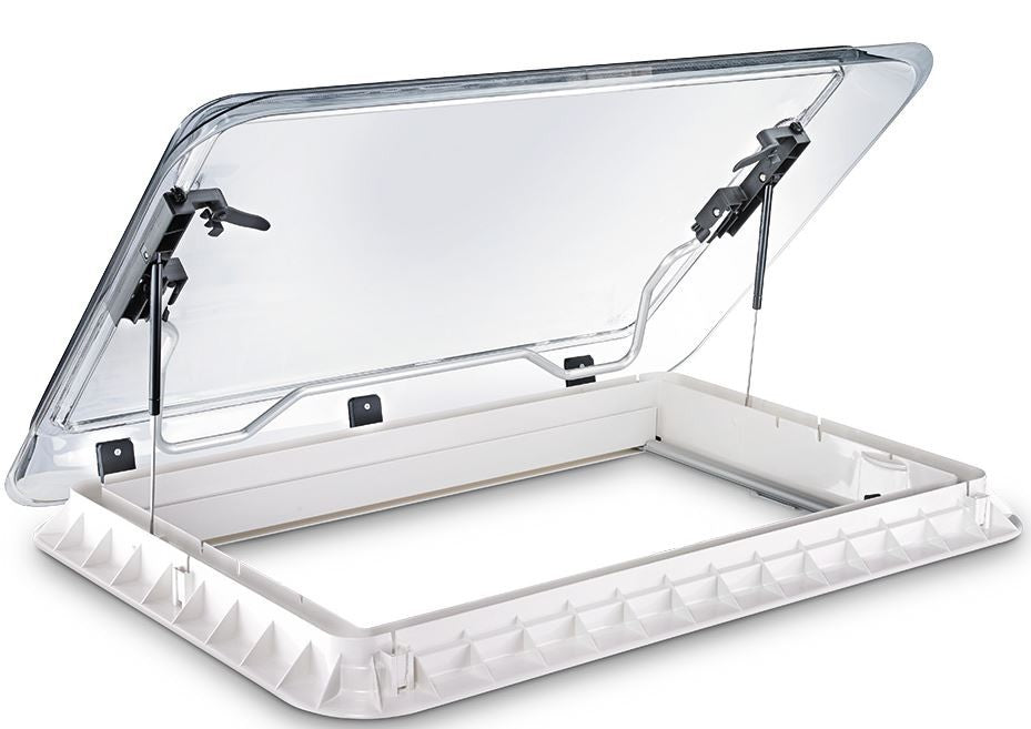 Taklucka Heki 2 RAL 9001 Dometic – produktbild
