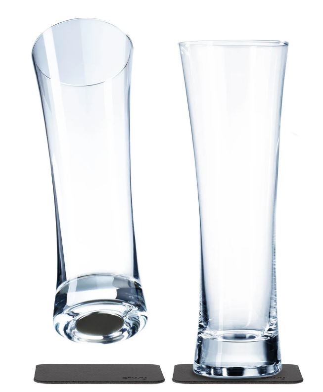 Magnetiska Ölglas Silwy kristall 330ml – produktbild