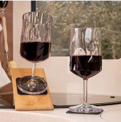Magnetiska Vinglas Silwy Plast 300ml – produktbild 2