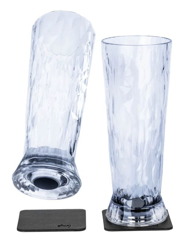 Magnetiska Ölglas Silwy Plast 500ml – produktbild