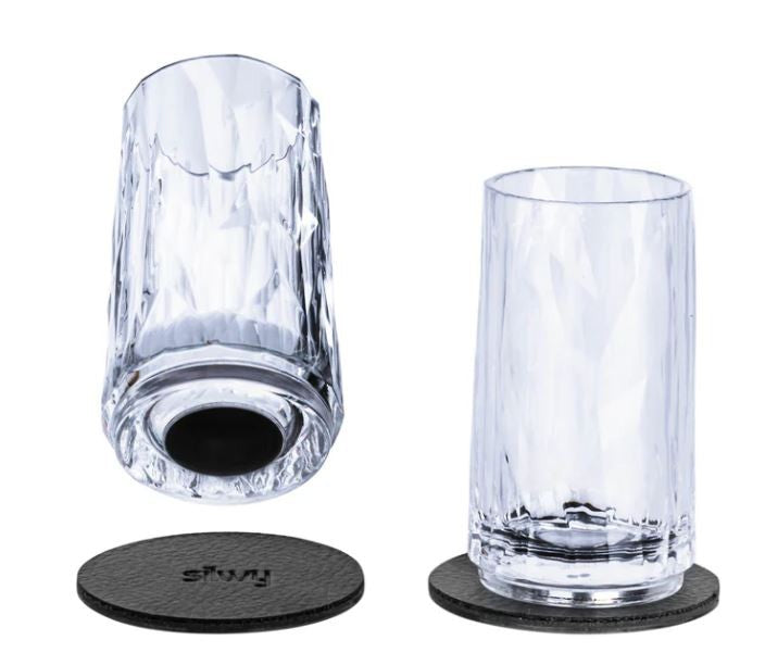 Magnetiska Snapsglas Silwy Plast 40ml – produktbild