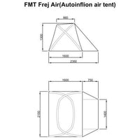 Lufttält FMT Frej Air – produktbild 2