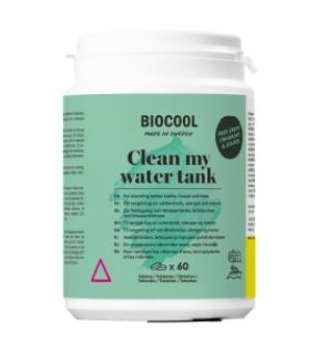 Biocool Clean water tank-tabletter grön – produktbild