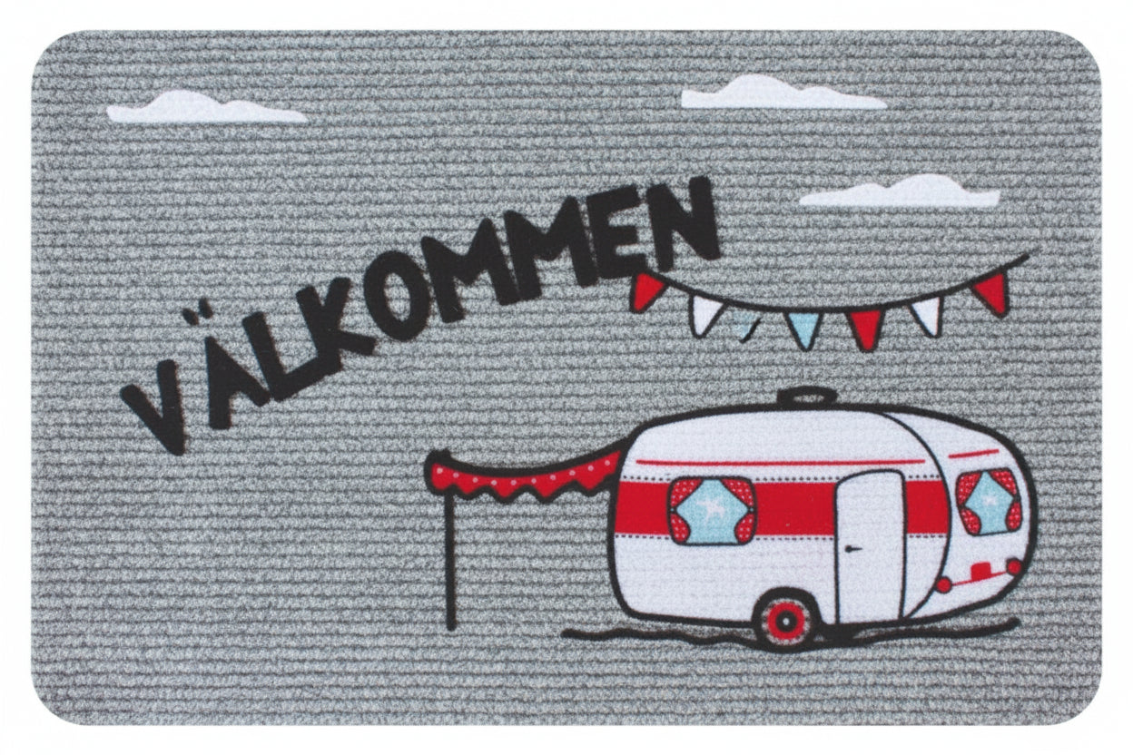 Dörrmatta "Välkommen" - husvagn Husvagn Svensson – produktbild