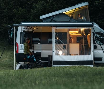 Extra Stödben Thule markis – produktbild 3