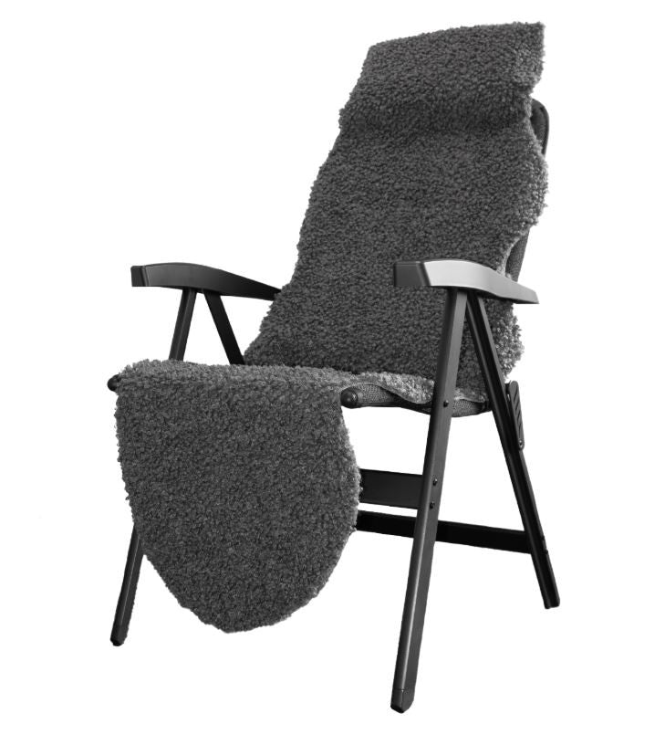 Konstfäll Royal Camping Curly Grå – produktbild