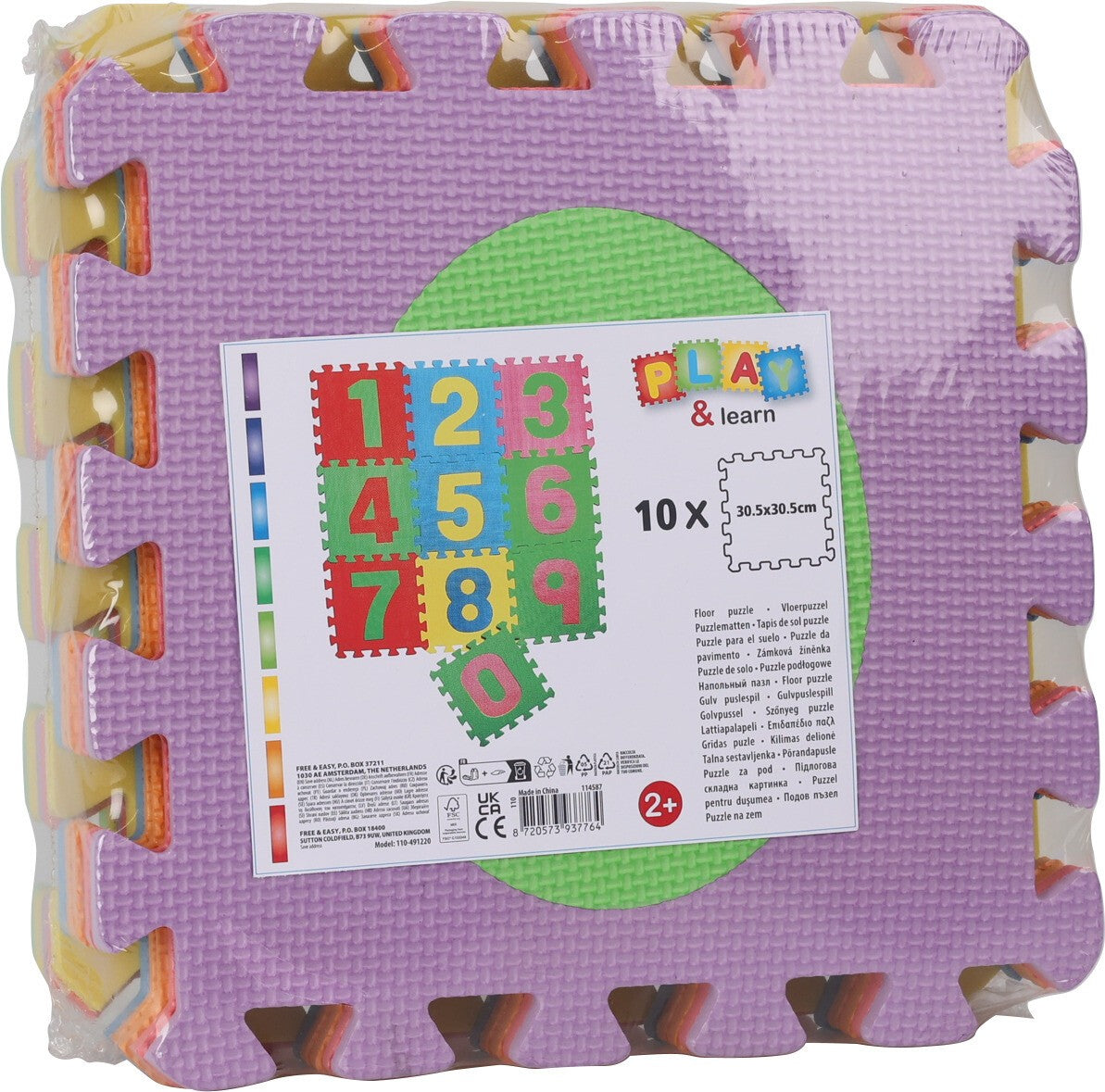 Spielmatte Puzzle EVA 10P
