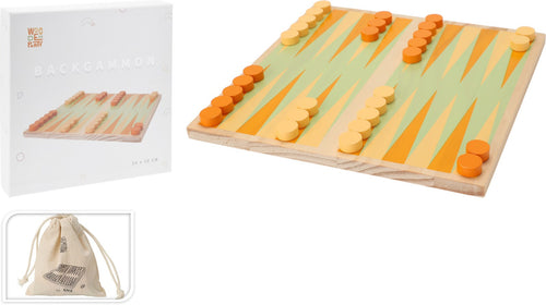 Backgammon spel Husvagn Svensson – produktbild